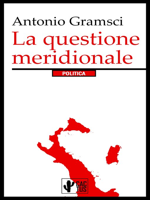 Title details for La questione meridionale by Antonio Gramsci - Wait list